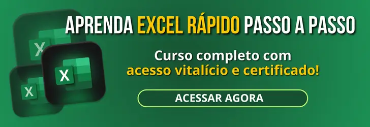 Banner curso de excel - aprenda excel
